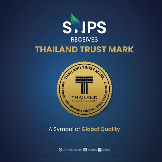 7 ปีแห่งความเชื่อมั่น SNPS คว้า Thailand Trust Mark มุ่งพาสมุนไพรไทยสู่ระดับสากล