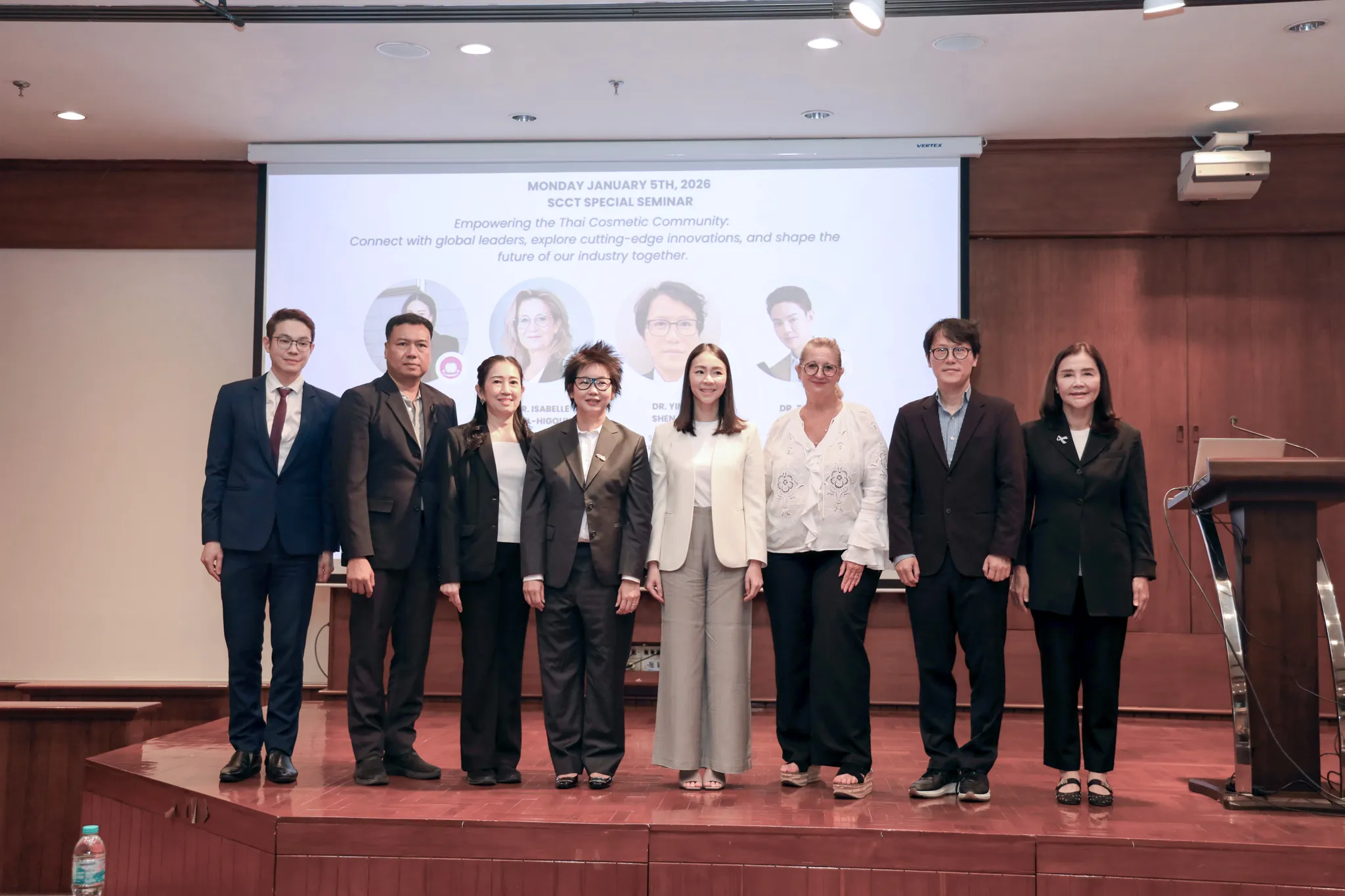 SNPS ตอกย้ำบทบาทผู้นำอุตสาหกรรมความงามไทยขับเคลื่อนเวทีโลกผ่าน SCCT x IFSCC Special Seminar